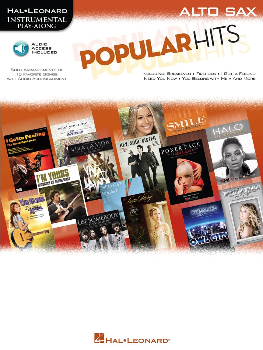 Popular Hits: Alto Sax (Includes Online Access Code)