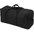 Rothco Canvas Tanker Style Tool Bag, 19” x 9” x 6”, Black