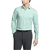 Van Heusen Mens Dress Shirt Slim Fit Ultra Wrinkle Free Flex Collar Stretch