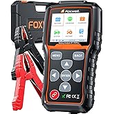 FOXWELL BT705 Plus Car Battery Tester 12V 24V Automotive, 100-2000CCA Battery Load Tester Digital Battery Analyzer Charging S