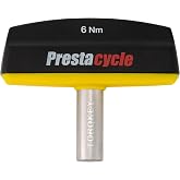 Prestacycle Pro TorqKeys 6Nm T-Handle Torque Limiting Tool &ndash; Torque Wrench Bit with Ergonomic Low-Profile Grip, Magnetic 1/4" Hex Bit Retention, Durable Zinc Shaft