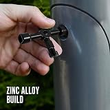 ZAVIA 4 Way Multifunction Utility Key Black Meter Box Key Triangle Square Panel view 6