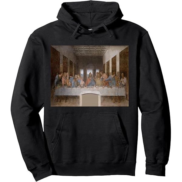 Amazon.com: The Last Supper, Leonardo Da Vinci (Restored) Pullover