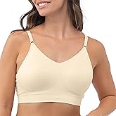 Underoutfit Full Coverage Bra - Wireless, Everyday Comfort Bra with Adjustable Straps