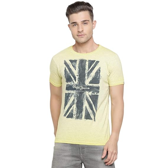 pepe jeans yellow t shirt