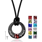 Urn Necklaces for Ashes "Always in My Heart" Ashes Necklace Cremation Jewelry Keepsake Holder Memorial Necklace