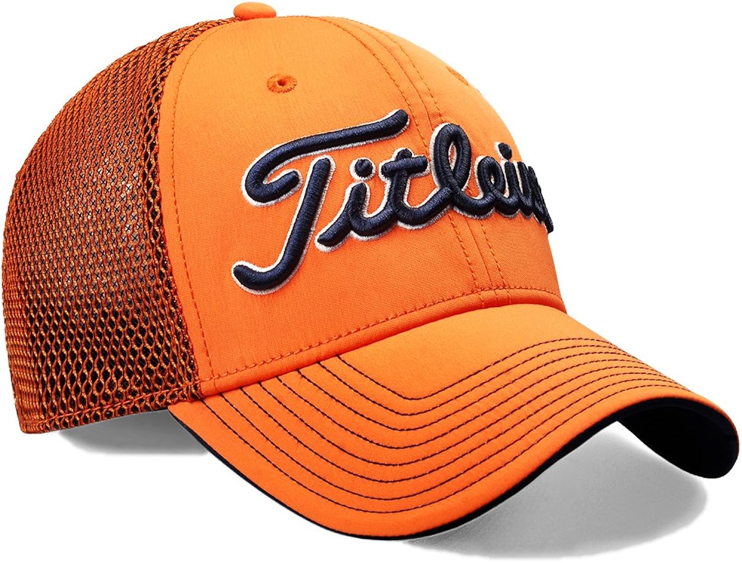Titleist Men's Golf Cap (TwoTone Mesh) (Free, TwoTone Mesh, Orange