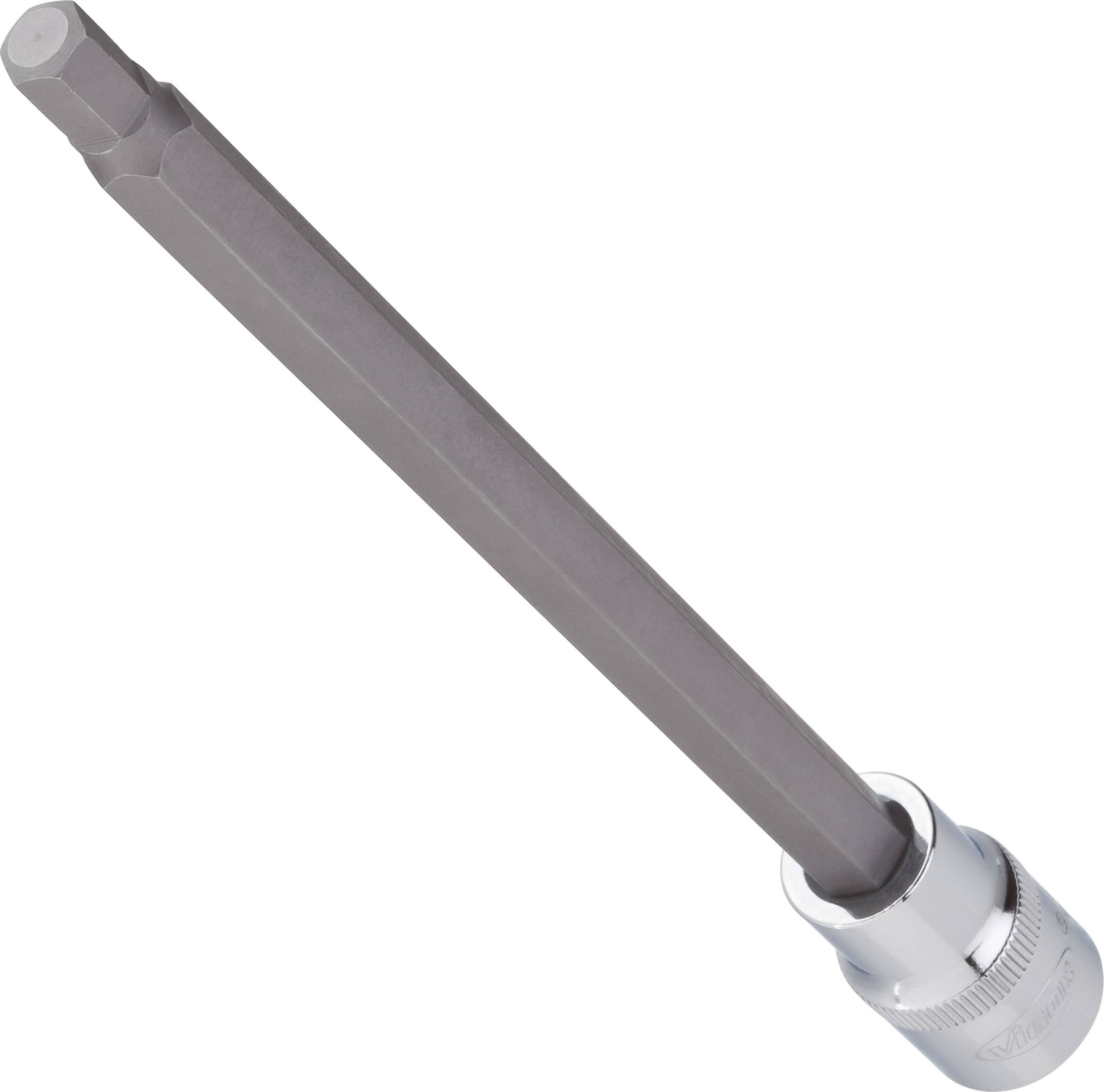Vigor V2091 Hexagon Socket Screwdriver Bit, 10 mm, L 200 mm, 1/2"