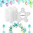 Balloon Clips(120 pcs), Tinabless Balloon Connectors for Decor Balloon Arch, Balloon Column Stand and Balloon Flowers