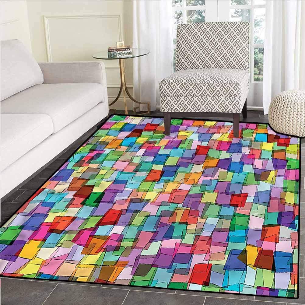 Amazon.com: Abstract Modern Rugs for Kitchen Floor Laundry Living Room
