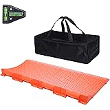 Homeon Wheels Tire Saver Ramps Anti-Slip Pads Design, Car Tire Wheel Ramps for Flat Spot and Flat Tire Prevention, Tire Saver