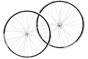 Exceedhub 26" Mountain Bike Wheelset, Quick Release MTB Bicycle Double Wall Rims MTB Wheel Set, Ultralight Aluminum Alloy 32H Bike Wheels Compatible MF-TZ500 6 Speed Freewheel