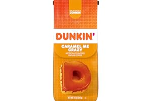 Dunkin' Caramel Me Crazy Flavored Ground Coffee, 11 Ounces