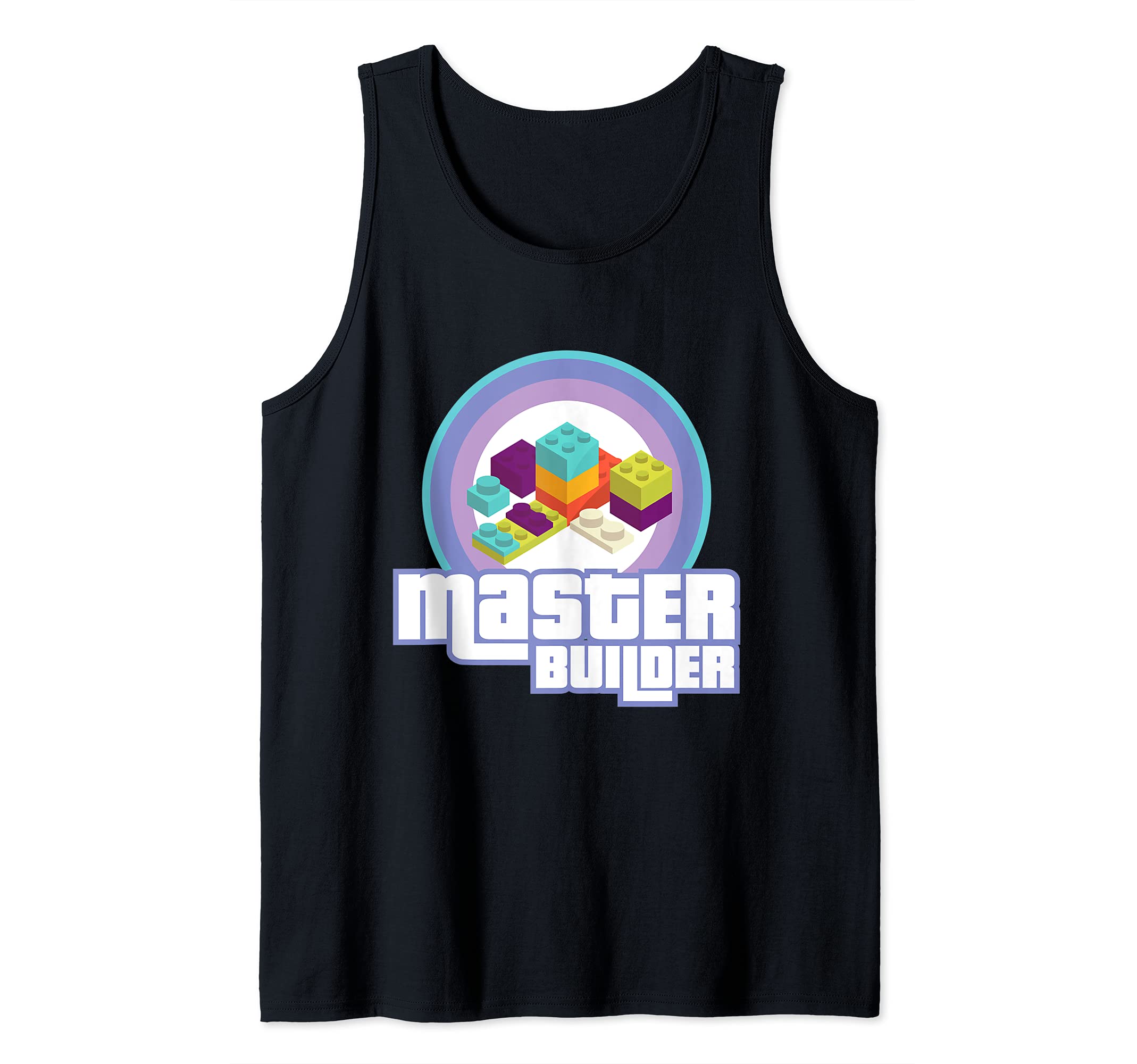 Building Blocks I Brick Builders I Master Builder Tank Top