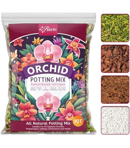 thumbnail image 2 of Orchid Potting Mix – 1/4 CF, Fine Bark, Charcoal, Sponge Rock 2 of 3
