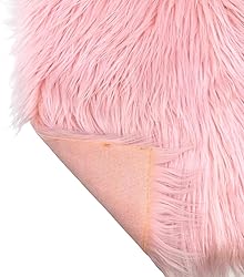 Ice Fabrics Faux Fur Fabric Squares - 10x10 Inches