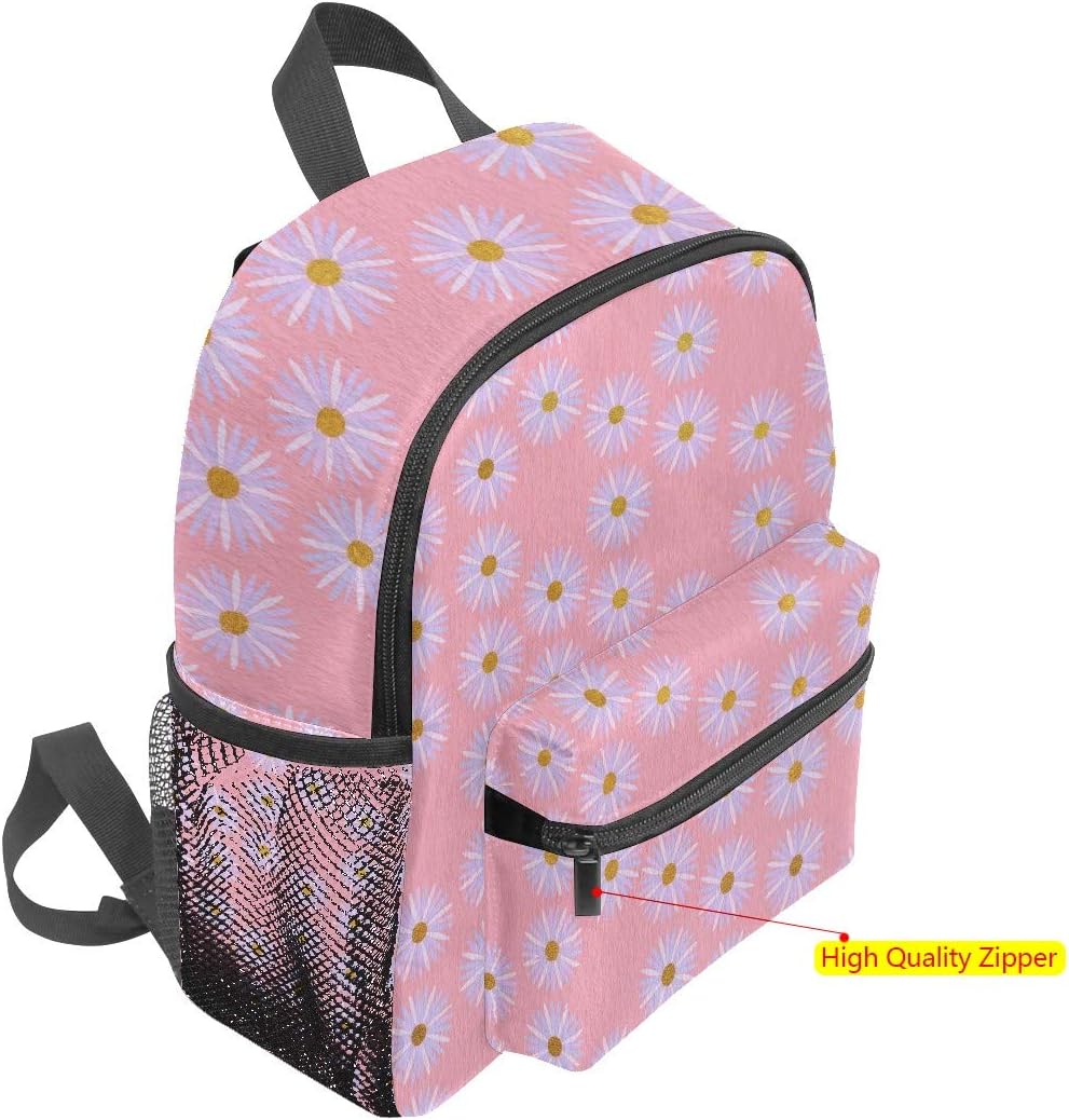 Backpacks BackpackPurple White Daisy 