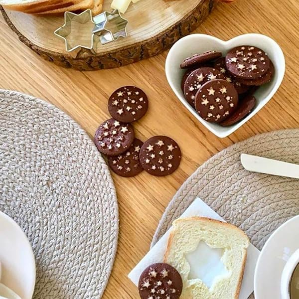 MULINO BIANCO CHOCOLATE STAR COOKIES PACK OF 1 (7.05 OUNCE) BAG