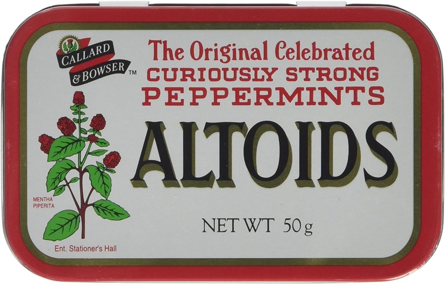 altoids Pepper Mints, 12 unidades (12 x 50 g): Amazon.es: Alimentación y bebidas