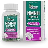 America Medic & Science NMNH Revive – Dual NAD+ Precursor Supplement for Longevity, Healthy Aging, Energy, Metabolic Function, Skin & Cellular Health – 60 Capsules for Daily Vitality