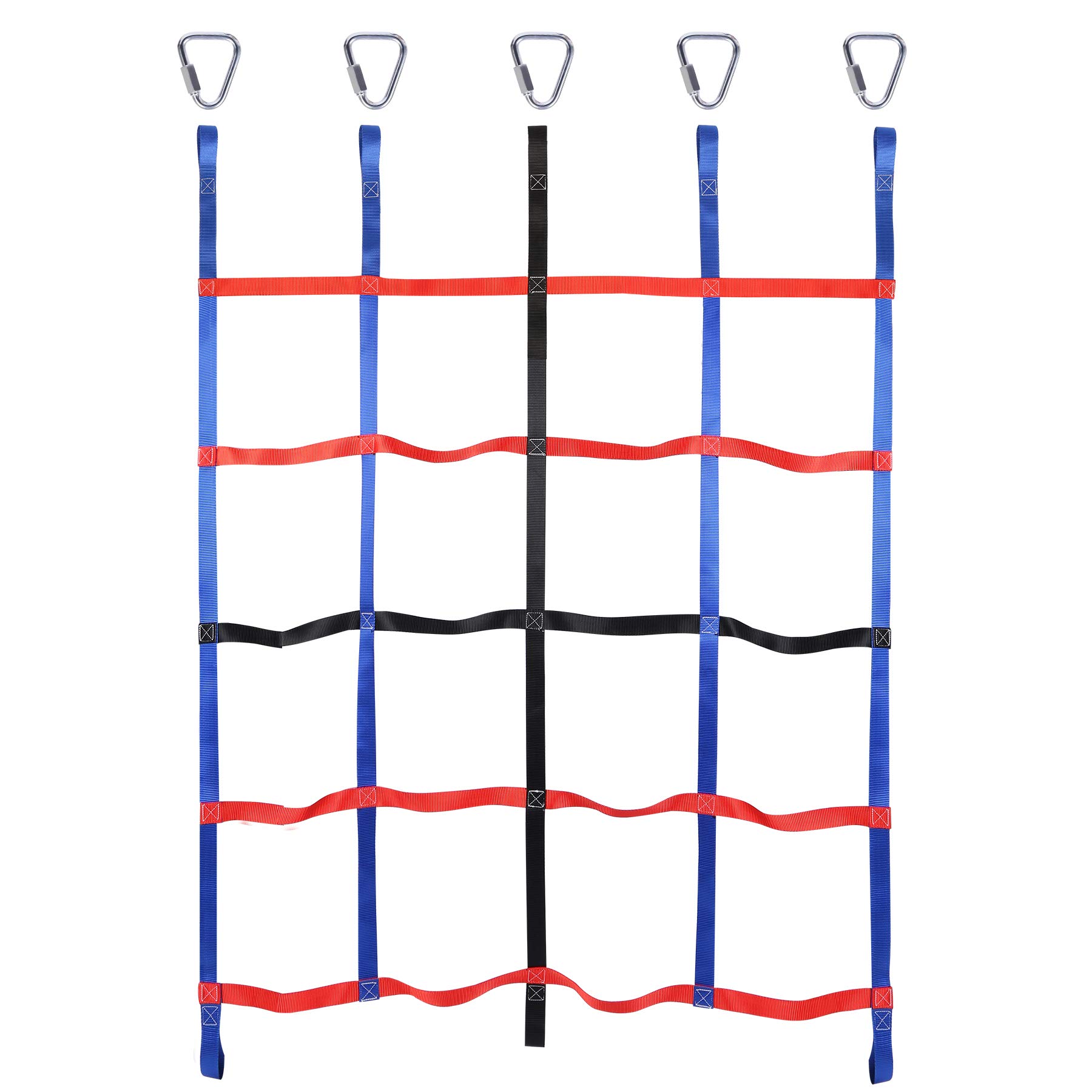 RedSwing Climbing Cargo Net for Kid Outdoor, Climbing Net Swingset for Playground, Kids Climbing Cargo Net Rope Ladder for Ninja Warrior Obstacle Course, Outdoor Treehouse
