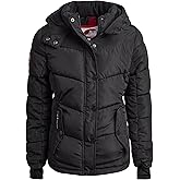 CANADA WEATHER GEAR Girls Puffer Jacket - Quilted Heavyweight Puffer Parka Jacket - Warm Winter Coat for Girls