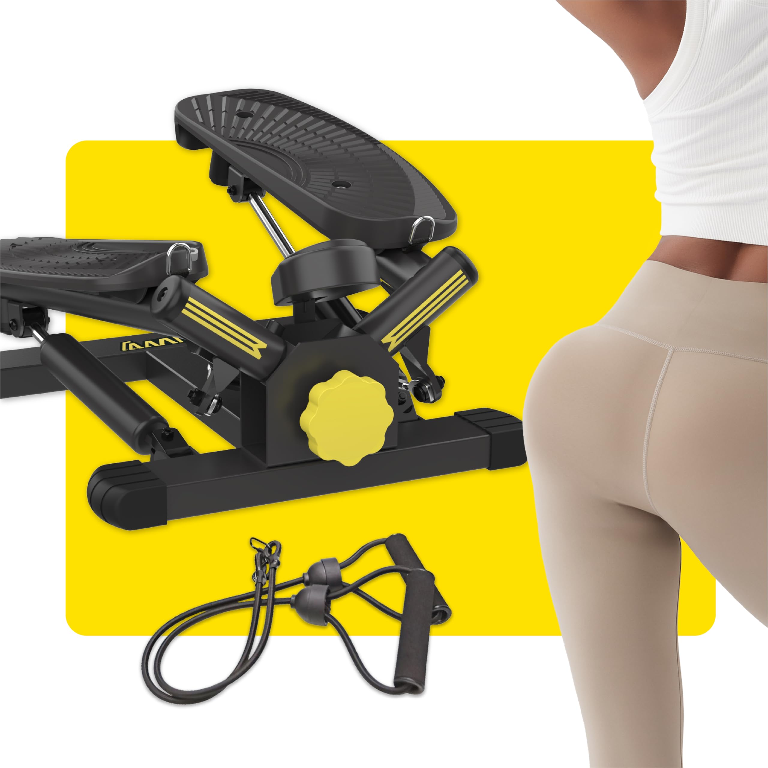 Mua Twist Stepper with Resistance Bands, Stepper Machine with 300LBS ...