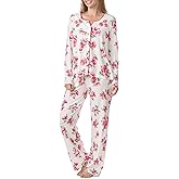 Karen Neuburger womens Long Sleeve Cardigan Pajama Set