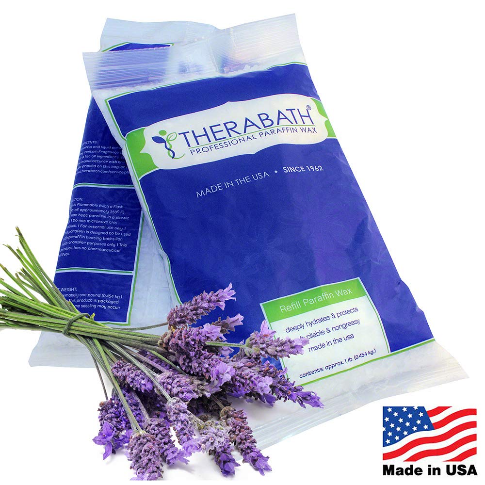 Therabath Paraffin Wax Refill - Use To Relieve Arthitis Pain and Stiff Muscles - Deeply Hydrates and Protects - 6 lbs (Lavender Harmony) : Paraffin Baths : Beauty