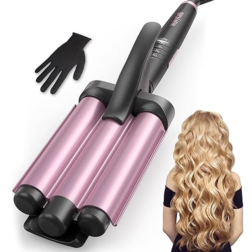 Hair Crimper Beachwaver Curling Iron Amazon Wavytalk Barrel
