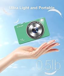 4K Digital Camera, VITALUXE FHD Kids Camera, Real