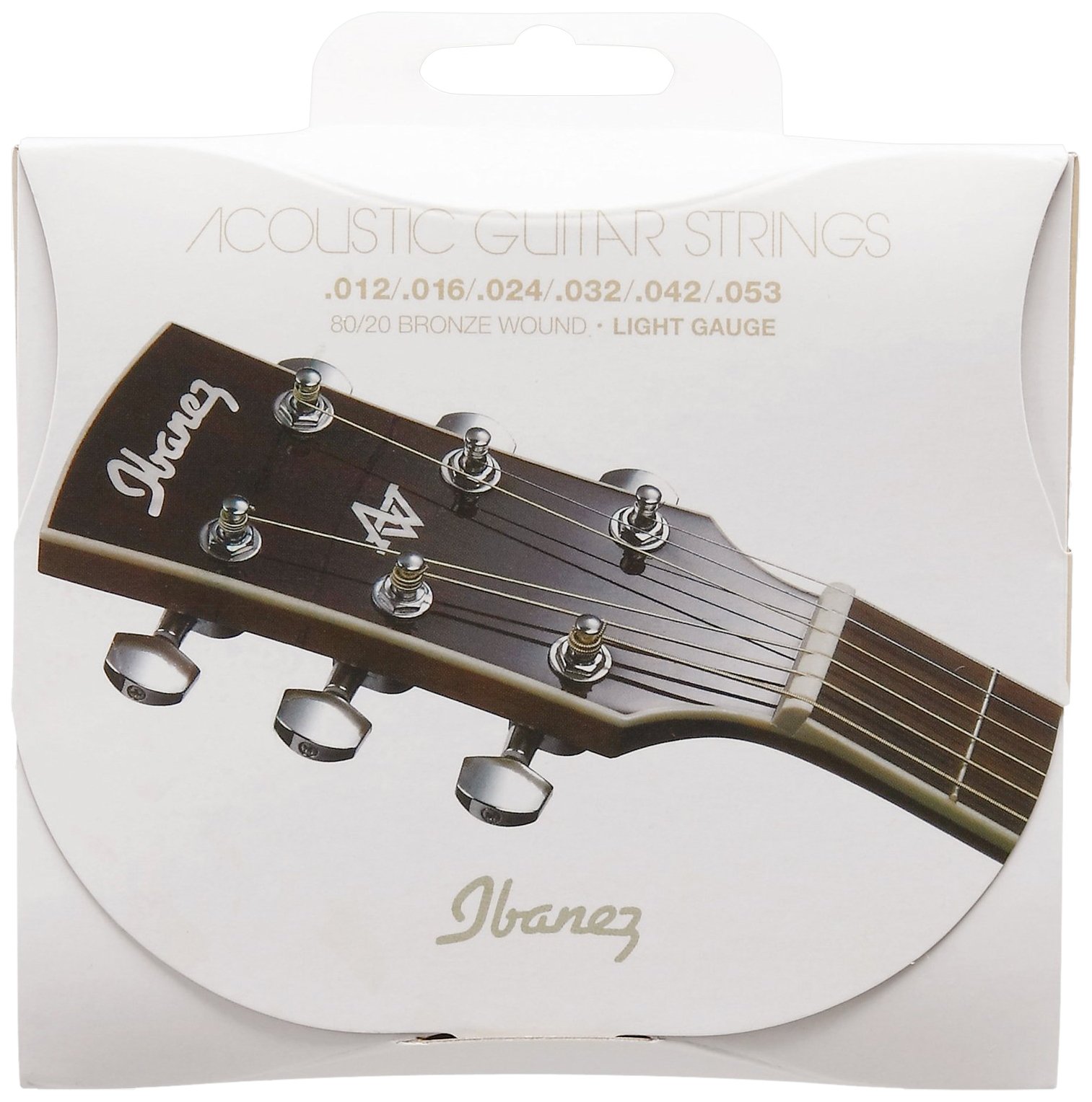 Ibanez IACS6C Acoustic Guitar Bronze Strings Set - Light Gauge, Gold,Silver