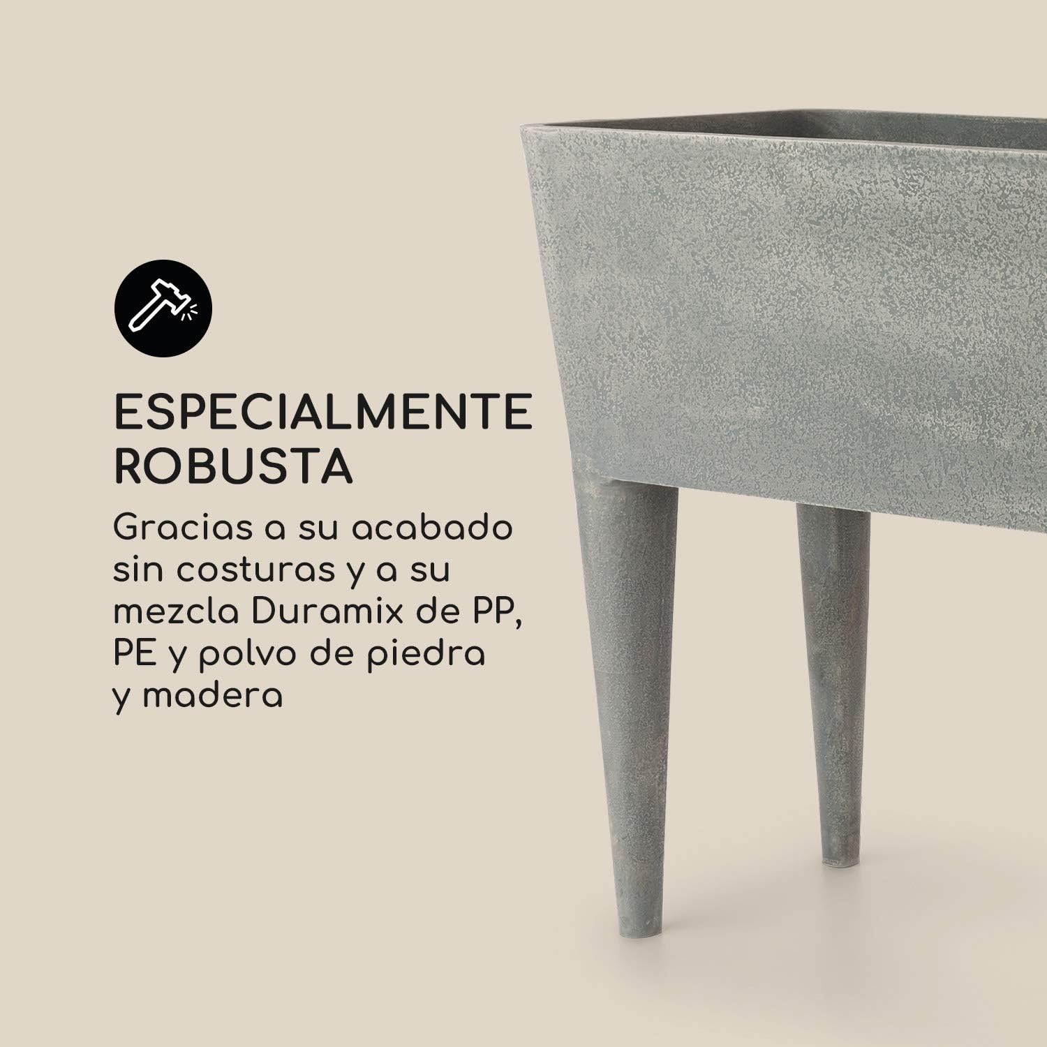 Blumfeldt Mammutgrow Maceta - 76 x 65 x 37 cm, Muy Ligero ...