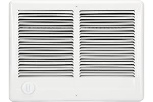 CSTC302TW Twin Electric Wall Heater with Built-in Thermostat, 3000W/2250W 240V/208V, High-Capacity Forced Air Fan Heater with