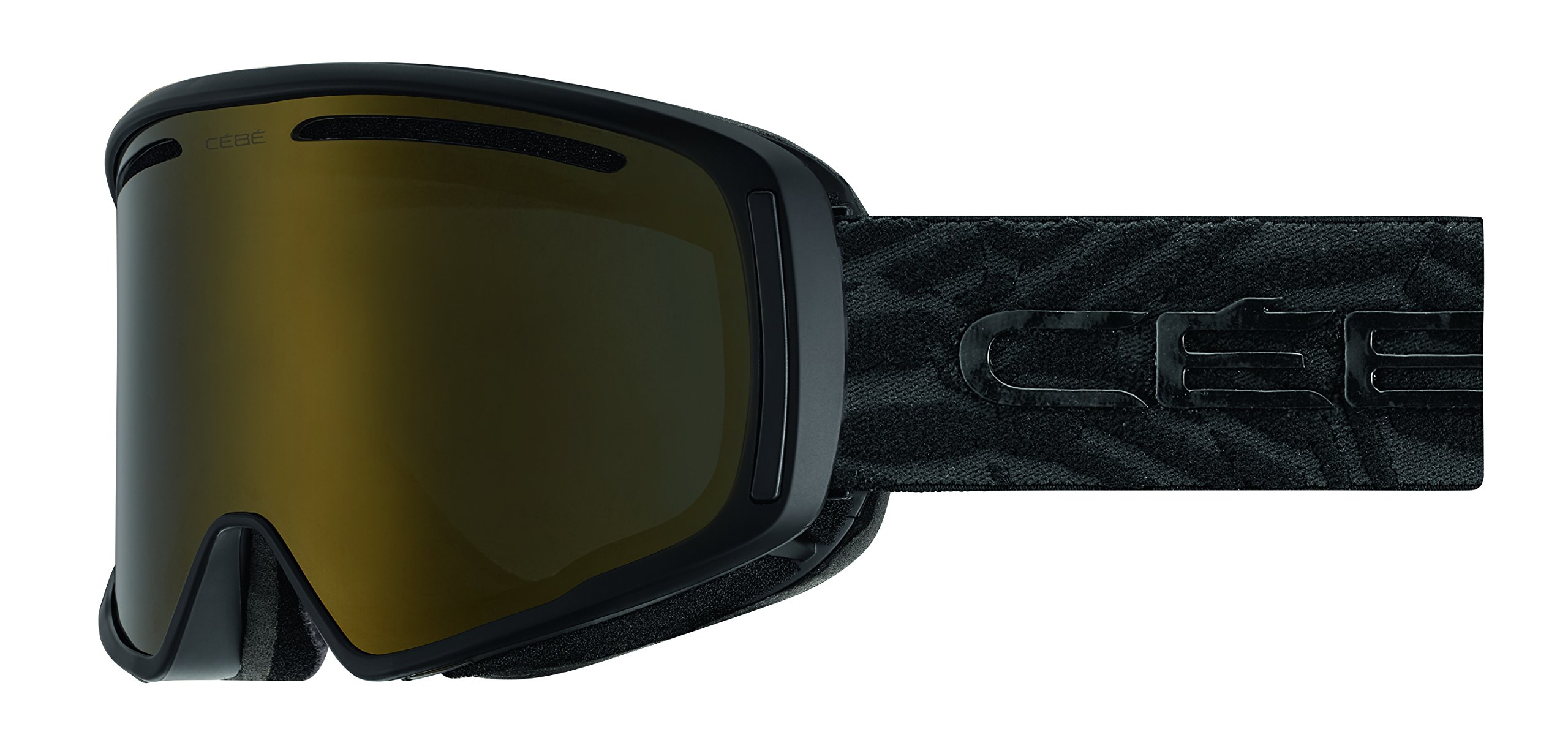 Cébé Core Outdoor Skiing Goggle available in Full Matt Black - Medium