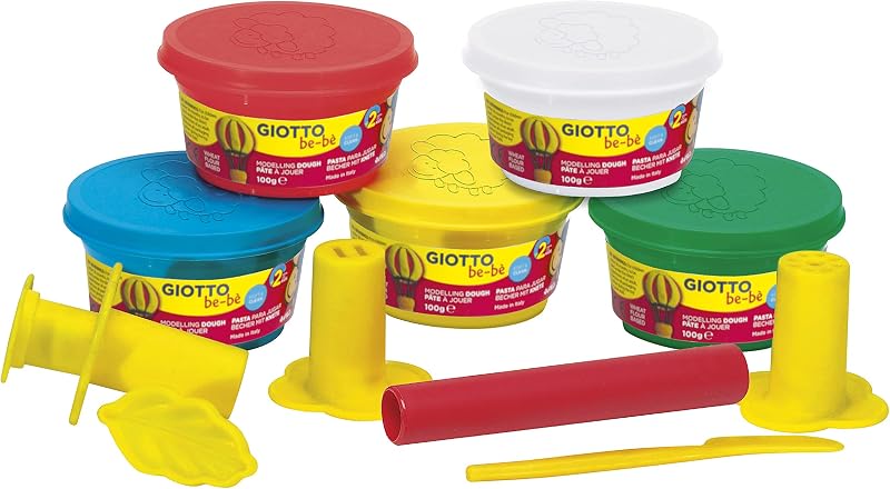 GIOTTO 467600 BEBE BUMPER DOUGH BUCKET, 11-teiliges Set