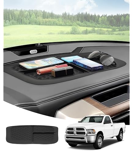 Custom Dashboard Cover Mat For Dodge Ram 1500 2500 3500 1994-1997 – Black, Direct Fit