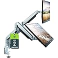Amazon.com: TechOrbits Universal Desk Mount for Dual Monitor - Fits two ...