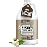 Creative Scents Multipurpose Enzyme Cleaner &amp; Odor Remover | Super Concentrated for Floor, Carpet, Drain | Pet Urine Odor Eliminator | Enzyme Cleaner for Cat Urine &amp; Dog Poop | 1 Gallon - White Tea