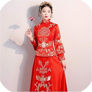 traditional chinese wedding dress