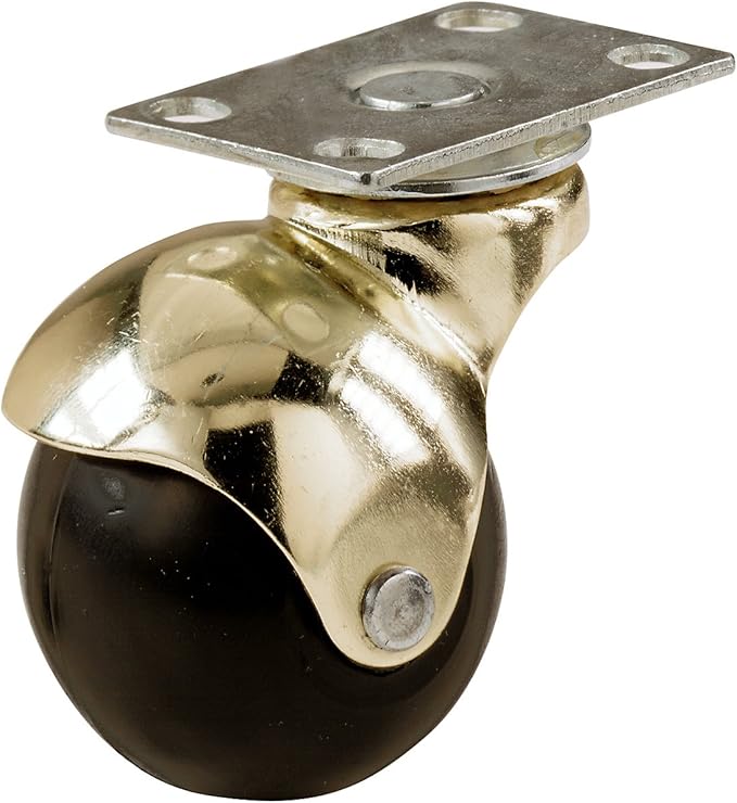 Shepherd 9355 Hooded Ball Caster, Bright Brass, 2Inch Amazon.ca