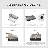 Bedsure Extra Large Dog Sofa Bed Orthopedic Washable Cover 106x80x16cm view 8
