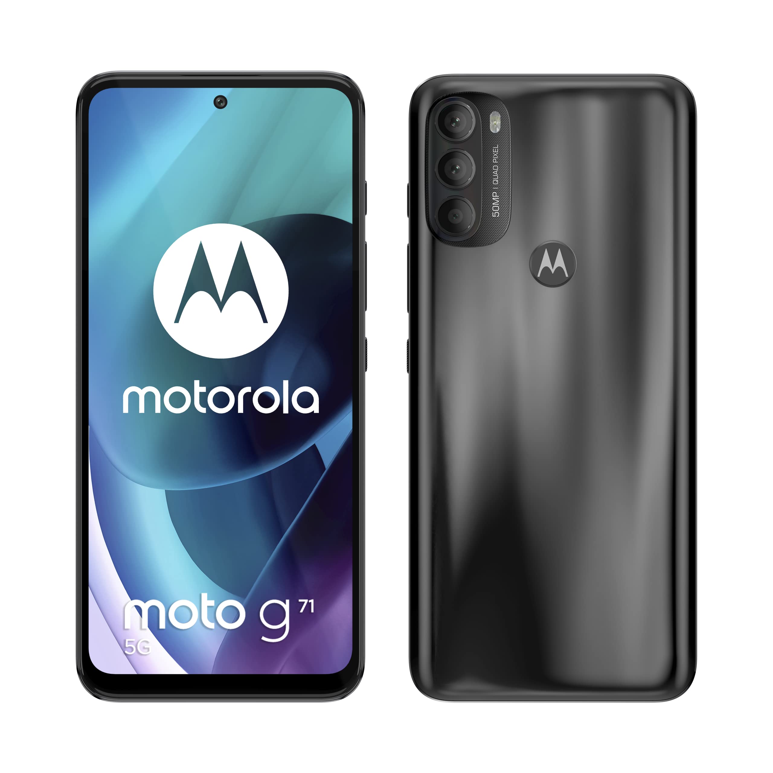 Motorola Moto G Moto G71 16.3 Cm (6.4 ) Dual Sim Android 11 5G Usb Type-C 6 Gb 128 Gb 5000 Mah Black (Pas20037Pl)