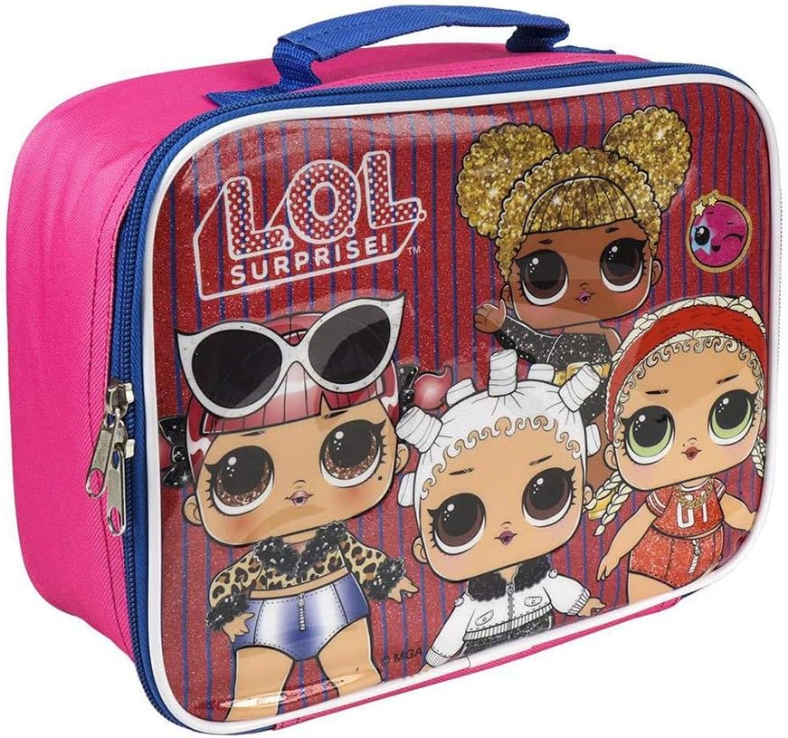cerdá LOL Surprise Thermal Lunch Bag Bento Lunch Box Food Bag Household Items Unisex Adult, Multicoloured, Single