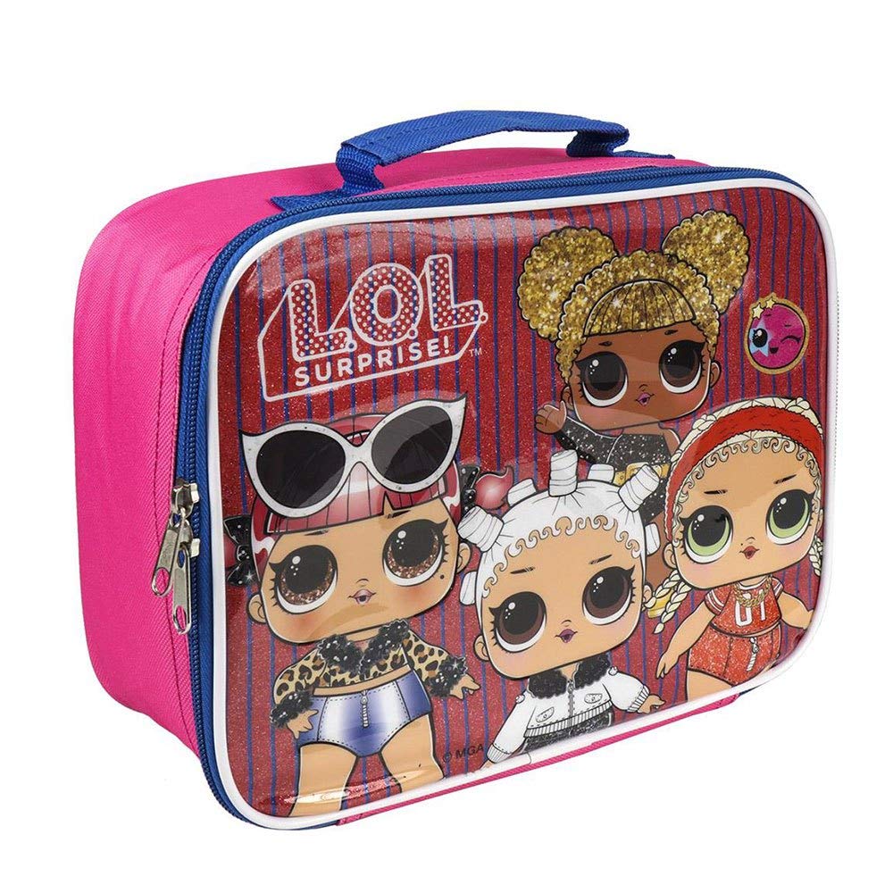 cerdá LOL Surprise Thermal Lunch Bag Bento Lunch Box Food Bag Household Items Unisex Adult, Multicoloured, Single