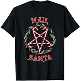 Hail Santa Christmas Krampus Clothing T-Shirt