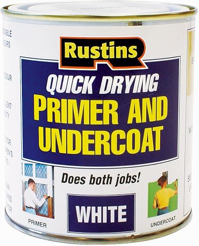 Rustins WHPU500 500ml Quick Dry Primer Undercoat for Wood Walls Interior
