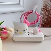 Togbel Cute Cartoon Protective Case For IPhone 20W USB-C Adapter Charger Cable, Unique Design Funny Fun Kawaii 3D Cartoon Protective Charger Cover