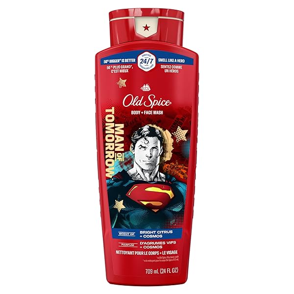 OLD SPICE BODY WASH FOR MEN, SUPERMAN: MAN...