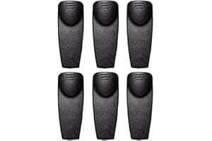 BVMAG HNN9013 Belt Clip for Motorola HT1250 HT750 XTS2500 XTS1500 CP185 CP125 CT250 GP328 GP338 HLN9844A HLN9844 Walkie Talkie 2 Way Radio 6PCS